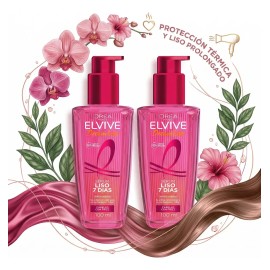 Serum Dream Liso L'oréal Paris Elvive Cabello Con Frizz, 2pz