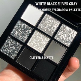 9 Colours Brown Eyeshadow Palette, Glitter Eyeshadow Matte Shimmer Natural Long-Lasting Waterproof Highly Pigmented Smokey Eyeshadow Palette for Women Eye Makeup (Brown)