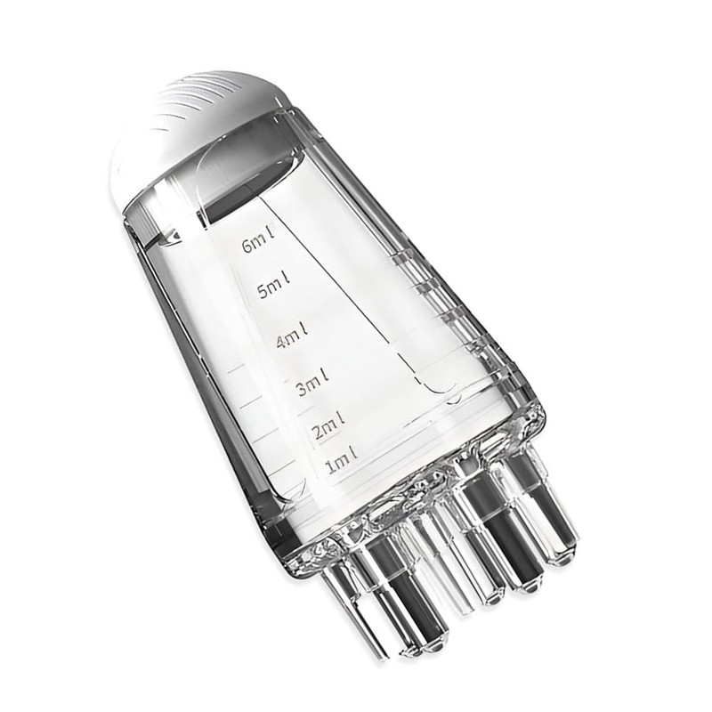 POFET Applicator Hair Bottle Head Oil Roller Ball Massage Comb