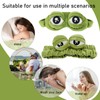 Pack of 2 Frog Eye Mask, Travel Eye Mask, Sleeping