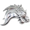 Wolf 3D Metal Car Emblem / Sticker, Left / Right