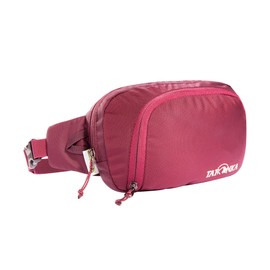 Tatonka Bum Bag Hip Sling Pack S (1.5 L) - Stylish Waist Bag with Two Zip Compartments Including Organiser - Can Also Be Worn as Crossbody Bag or Sling Pack - 23 x 14 x 5 cm, Bordeaux Red / Dahlia,