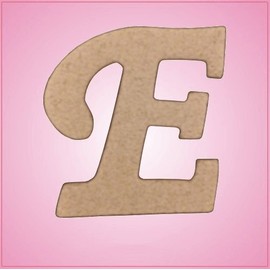 Cursive Letter E Cookie Cutter