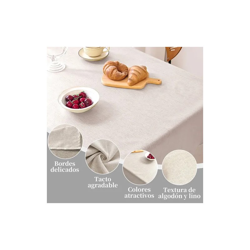 Mantel Para Mesa Rectangular Decoracion Comedor 1.41.8m