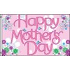 Happy Mothers Day Flag 5ft x 3ft