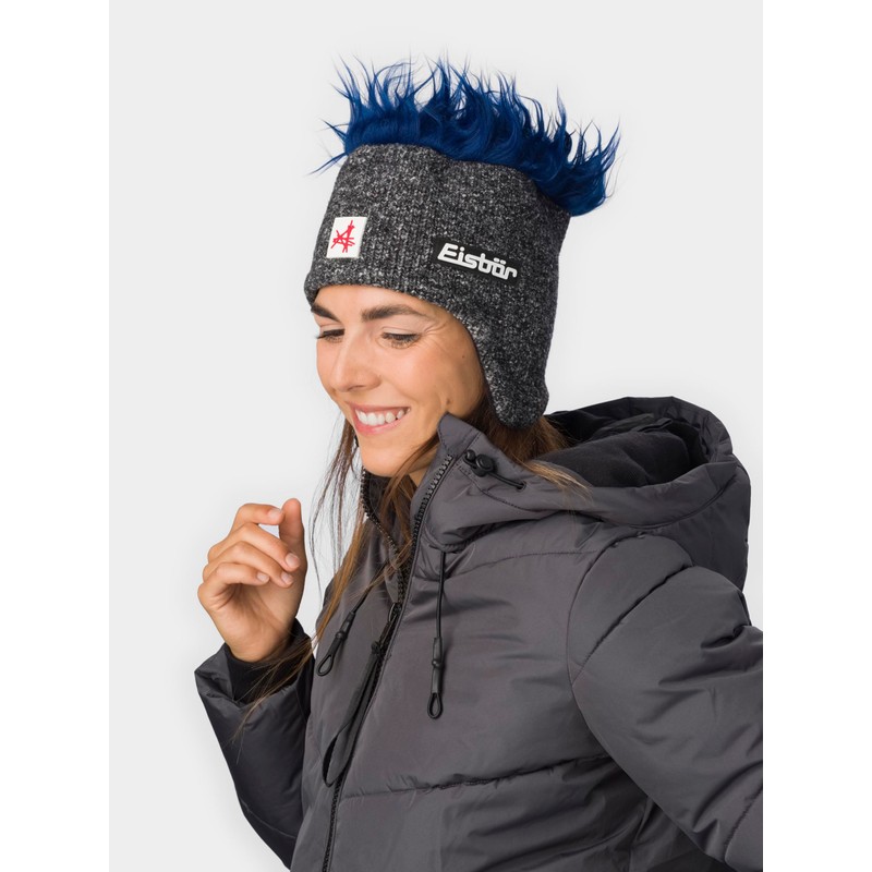 Eisbär Hat with Hair Men & Women Cocker Ski Austria