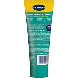 Dr. Scholl's Dry, Flaky Skin Remover Ultra Exfoliating Foot Lotion with Urea for Rough Dry Cracked Feet, Heal and Moisturize for Healthy Looking Feet, Intensive Foot Care, Alpha Hydroxy Acids, 3.5 oz