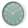 Moiubik Wall Clock 10 Inch Silent Quartz Non Ticking Modern