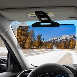 Anti-glare Sun Visor for Car, Adjustable Car Sun Visor Extender, Portable Car Visor for Safe Driving, Car Accessories for Daily, Protector