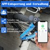 Anweller Bicycle Lock Fingerprint, High Security Anti-Theft Bicycle Chain Lock