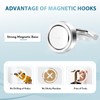 Neosmuk Neosmuk Magnetic Hooks, Cruise Ship Essentials, 32lb+ Heavy Duty