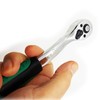 TOPWAY 3/8" Drive Ratchet Handle, 72-Teeth Quick-Released Socket Wrench Handle,