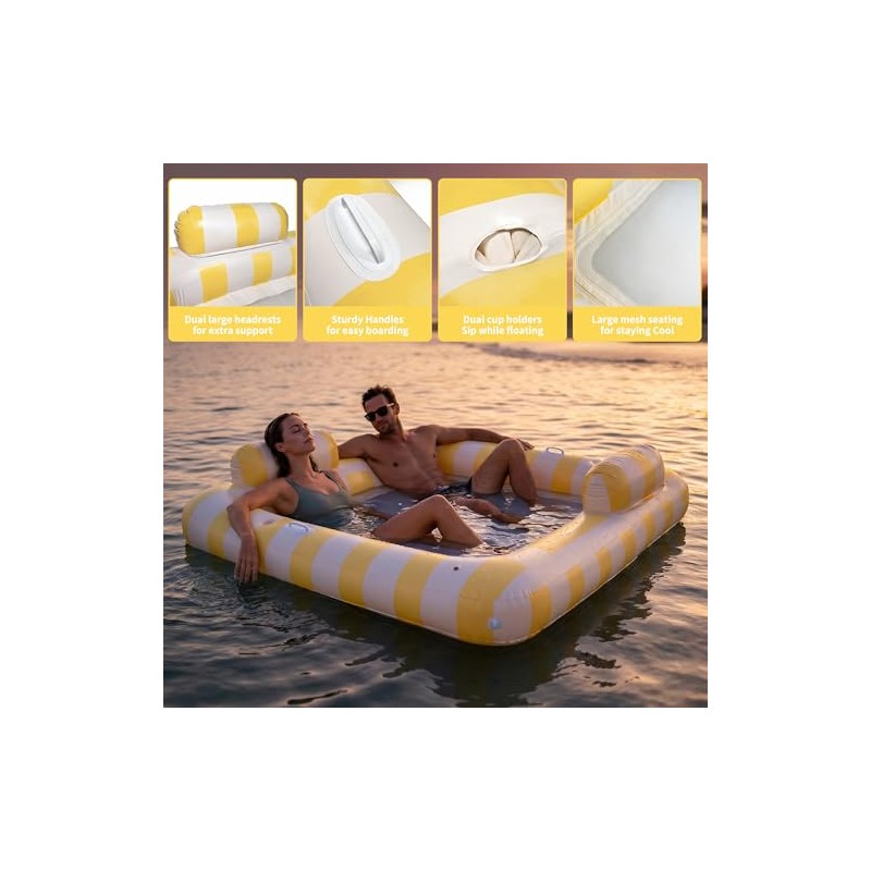 Float Joy Lake Floats for Adults Pool Floaties for 2