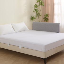 WYBITNY Bed Guard Rail for Toddlers, 43inch Foam Padded Toddler Bed Rails, Bed Side Rails for Queen King Twin Full Size Bed, Bedrail for Toddler Safety