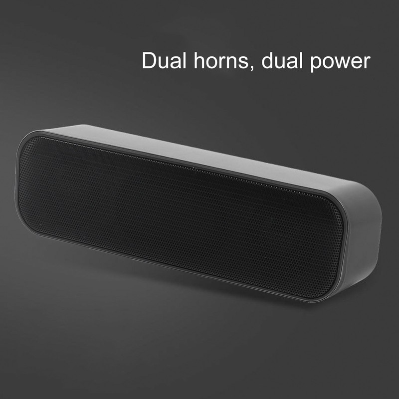 USB Speaker Mini Loudspeaker Box Builtin Decoded Sound Card Stereo