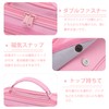 Vaschy Pencil Case, Large Capacity, Multi-functional, Two-story Pencil Case, Small