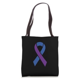 Rheumatoid Arthritis Awareness Ribbon RA Support Tote Bag