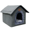 Whiwhi Cat House Cat Cave for Indoor Dog House with