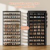 VTRIN Tall Shoe Rack with Cover, 10 Tier Shoe Organizer