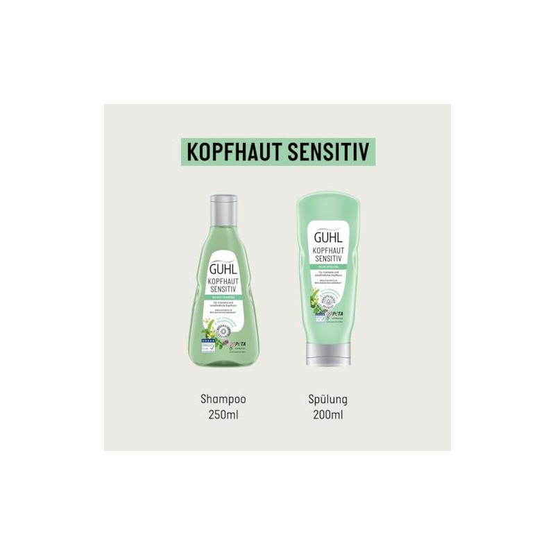Guhl Kopfhaut Sensitiv Milde Sp√ºlung - Inhalt: 200 ml -