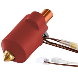 Creality K1 Max Ceramic Hotend Replacment Upgrade High Flow Heating Block Kit High Thermal Conductivity High Flow Printing 300°C High Temperature Resistance for K1/K1 MAX 3D Printer