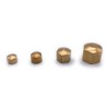 Pack of 5 Hexagonal Cap Nuts Brass M6 DIN 917
