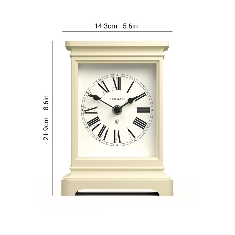 NEWGATE® Time Lord Mantel Clock Perfect Addition to the Bedroom,