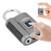 Smart Fingerprint No Password Unlock Padlock Customs Lock for Suitcase
