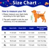Yoption - Disfraz de payaso para perro, Halloween, Navidad, divertida
