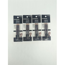Covergirl Easy Breezy Brow Fill+Define Pencil Crayons 505 Rich Brown Lot Of 4