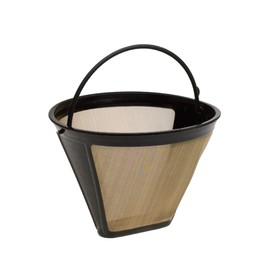 Delibru - Filtro de café reutilizable dorado para cafeteras DCC-450 Cuisinart y otras marcas, 1 unidad