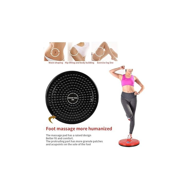Twistboard Spin Board Balance Disc Spin Trainer Torsion Diet Core