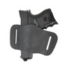 Barsony Black Leather Quick Slide Holster for CZ P07 Duty;