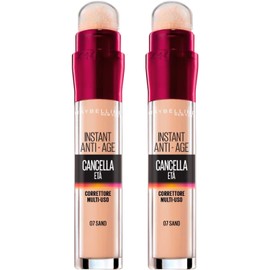 2x Maybelline New York Il Erase Age Multipurpose Liquid Concealer Color 07 Sand - 2 Concealers