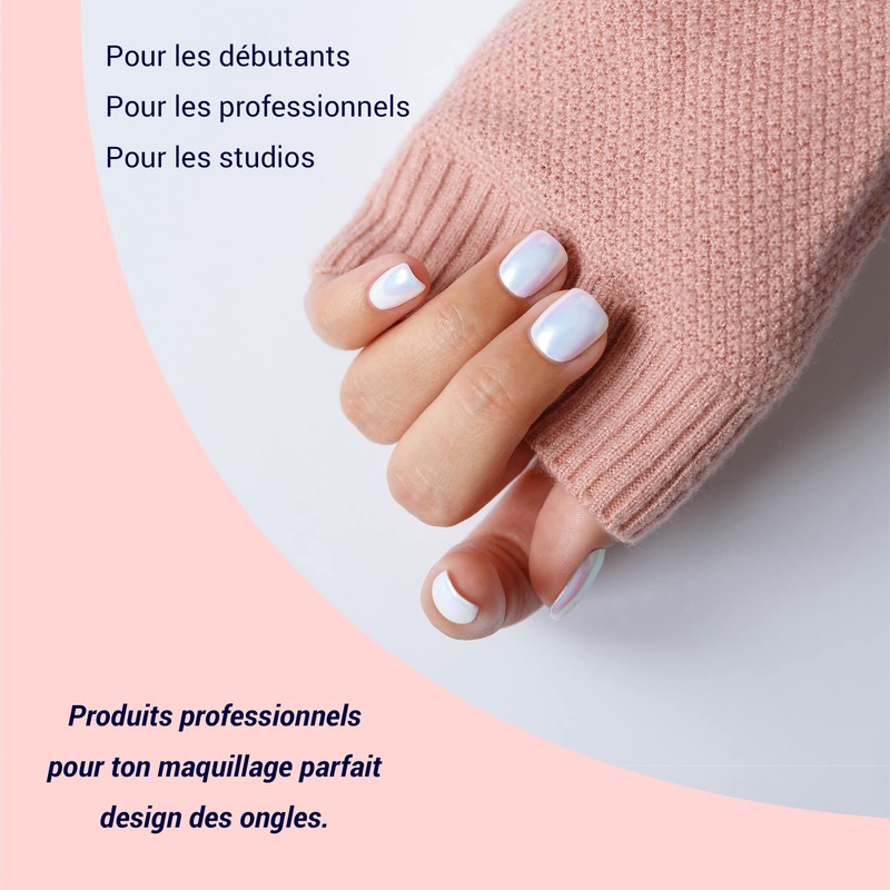 Gel Set - Haftgel + Aufbaugel Rosa + Finish Versieglergel