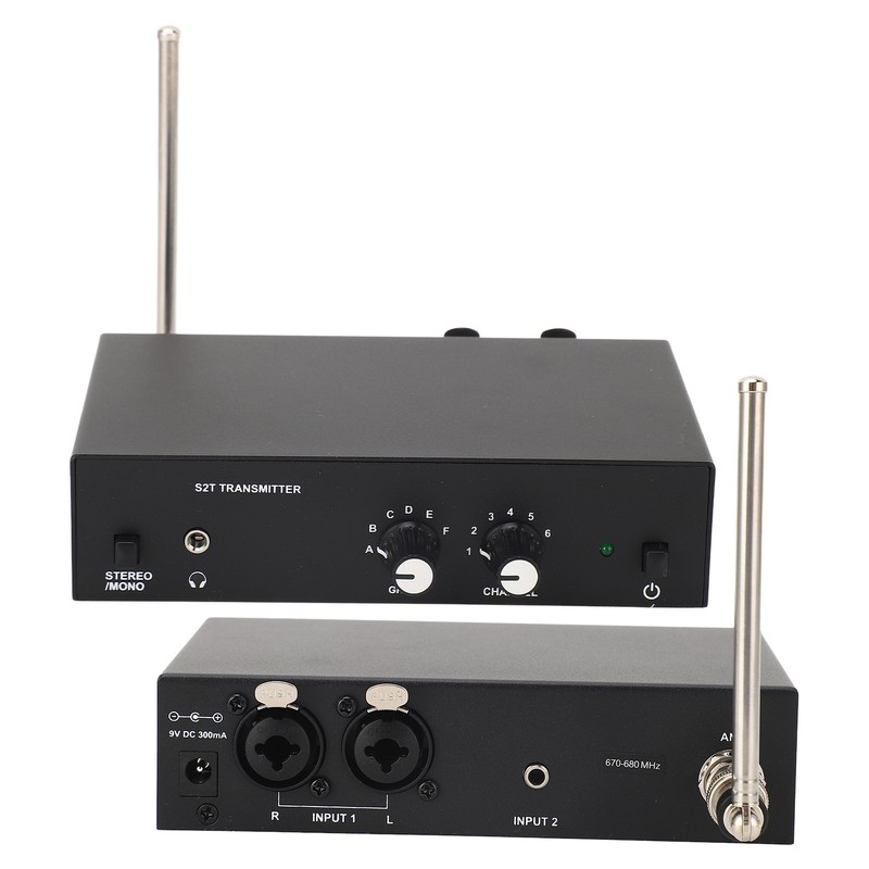 For ANLEON S2 UHF Stereo Wireless Monitor System in Ear