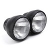 mokuo Motorcycle Head Light Assembly 12V 35W Halogen Lamp Made