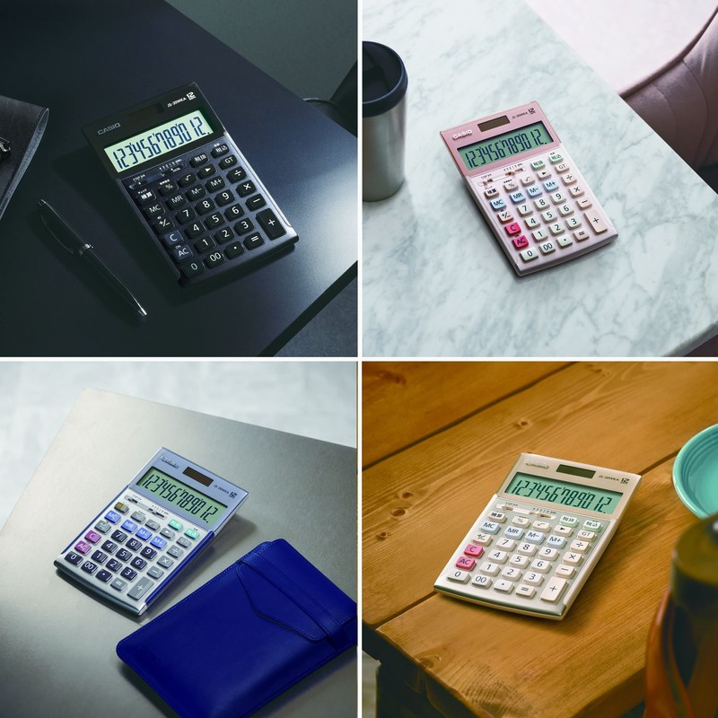 Casio Professional Business Calculator, 12-digit with verification function, Just Type,