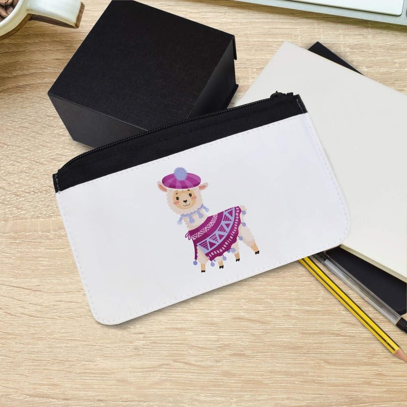 'Elegant Alpaca' Pencil Case (PC00045457)