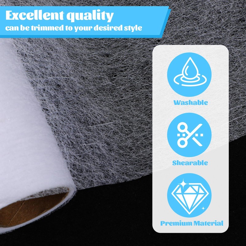 12'' x 10 Yards Double Sided Fusible Interfacing, Sheer Iron