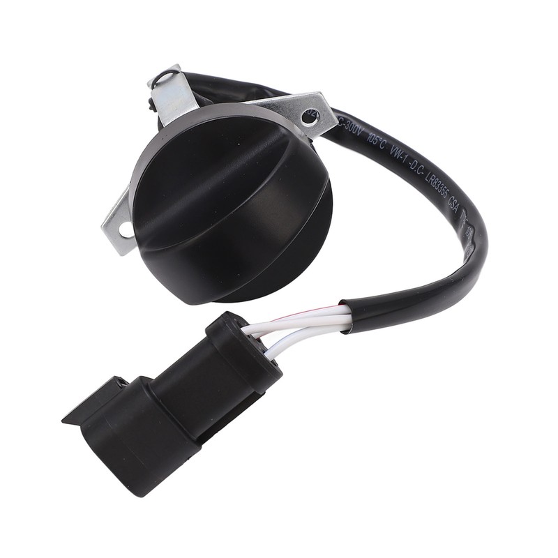 3 Pins Excavator Throttle Motor Knob Switch Triangular Plug Replacement