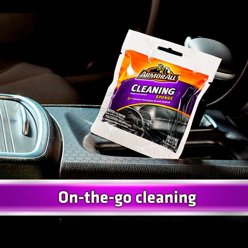 Armor All Cleaning Car Sponge, Car Wash Supplies for Cars,