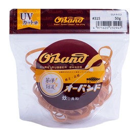 Rubber Band #315 < 1.8 oz (50 g) Transparent Bag > American Color Thick Width Small Volume Packaging Rubber Band All Sizes 73 Republic