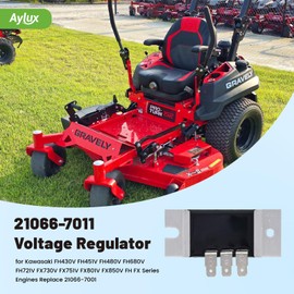 Aylux 21066-7011 Voltage Regulator Rectifier Compatible with Kawasaki FH430V FH451V FH480V FH680V FH721V FX730V FX751V FX801V FX850V FH FX Series Engines Replace 21066-7001