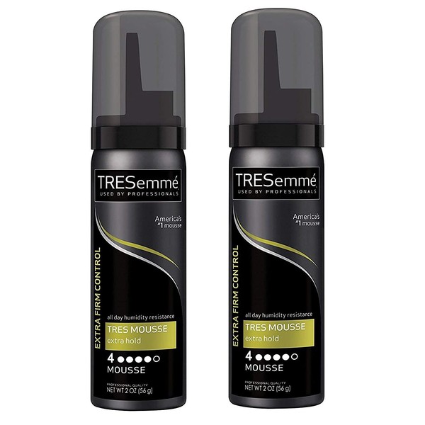 Tresemme Extra Hold Mousse, 2 oz, 2-Pack