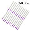 FOMIYES 100pcs Fiberglass Nail Tips for Manicure Extension Easy to