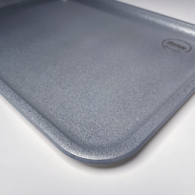 Tradition Acoustic PLATRAY Non-Slip Tray 14.2 inches (36 cm), Silver,