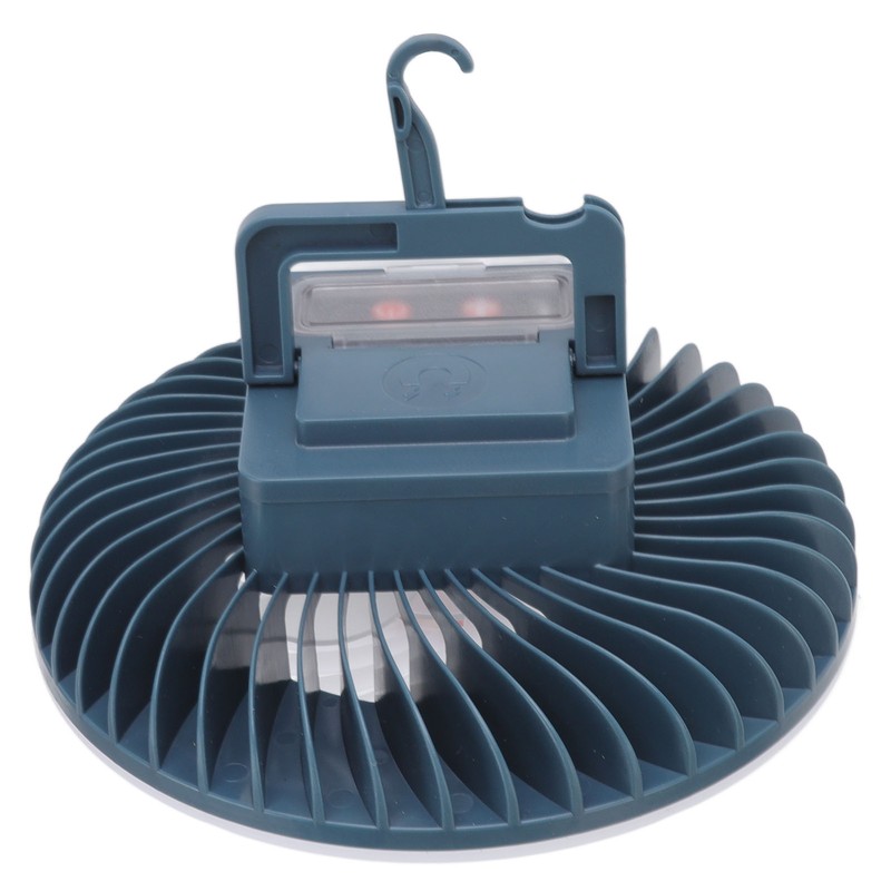 Portable Camping Fan Light LED with Magnet Hook USB Charging