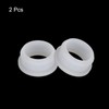 sourcing map 2Pcs Snap Rubber Grommet Hole Plug Mount Dia