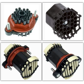 22-PIN (Conductor) 20 amps Bulkhead Kit Series, Sealer Terminals, Housing Male & Female Quick Disconnect Kit